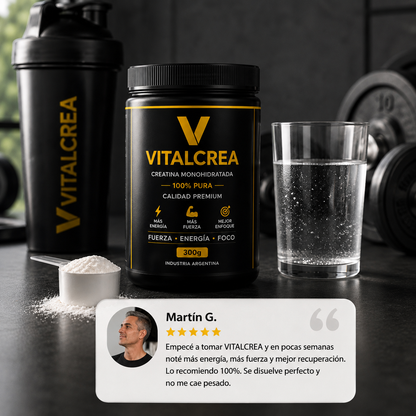 Vitalcrea® — Potenciá tu fuerza, energía y rendimiento.