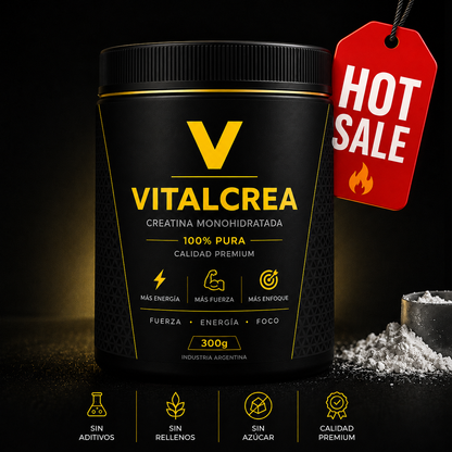 Vitalcrea® — Potenciá tu fuerza, energía y rendimiento.