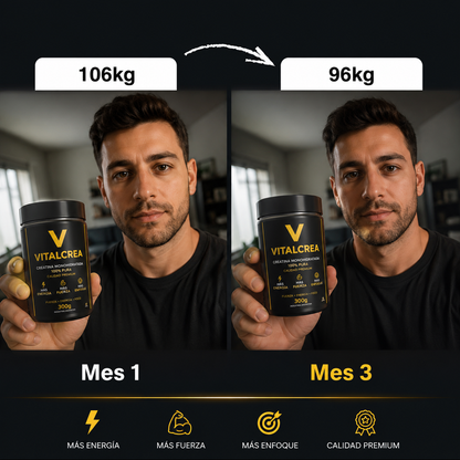 Vitalcrea® — Potenciá tu fuerza, energía y rendimiento.